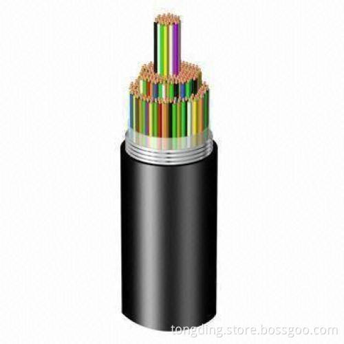 Telecom Cable with Copper Conductor and Aluminum/Plastic Laminated Jacket